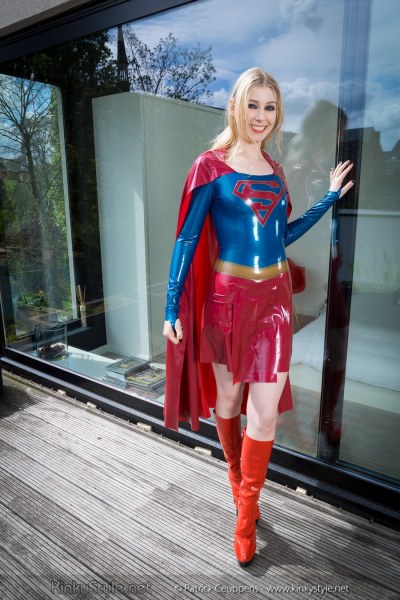 Blonde Rubber Supergirl 10