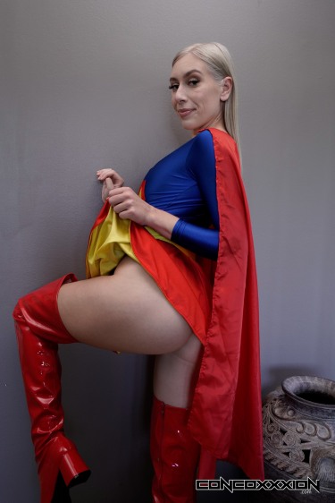 Disgraceful Participation With Kay Lovely As Supergirl 5