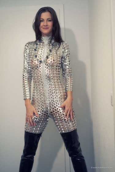 Lauren In Catsuit And Boots 3